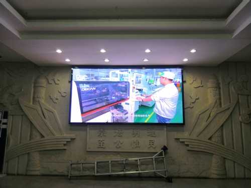兴仁市人民检察院室内1.875全彩显示屏